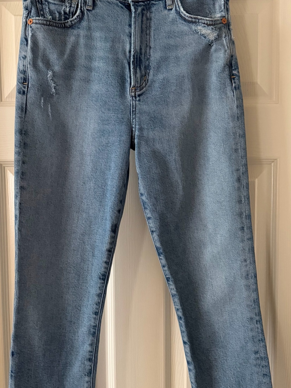 Citizens Of Humanity Light Blue Straight Leg Jeans